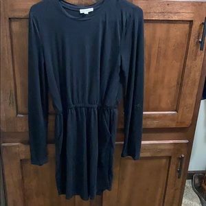 Black long sleeve dress